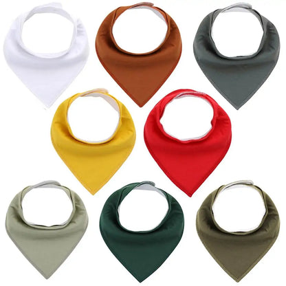 Soft Baby Bibs - 8 PACK