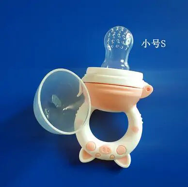 Silicone Teether & Fresh Food Feeder