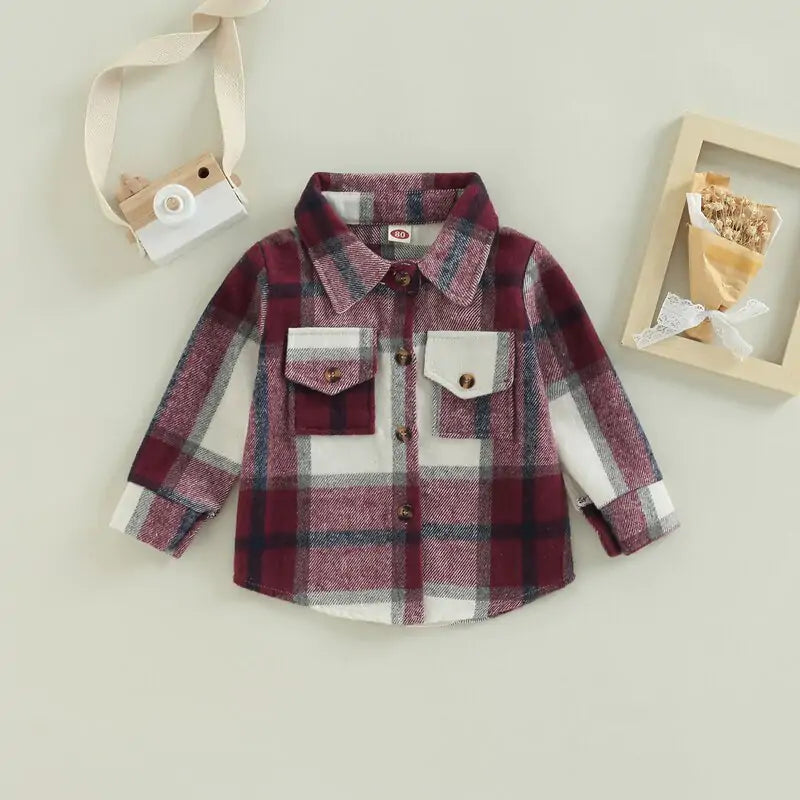 Toddler Flannel Long Sleeve