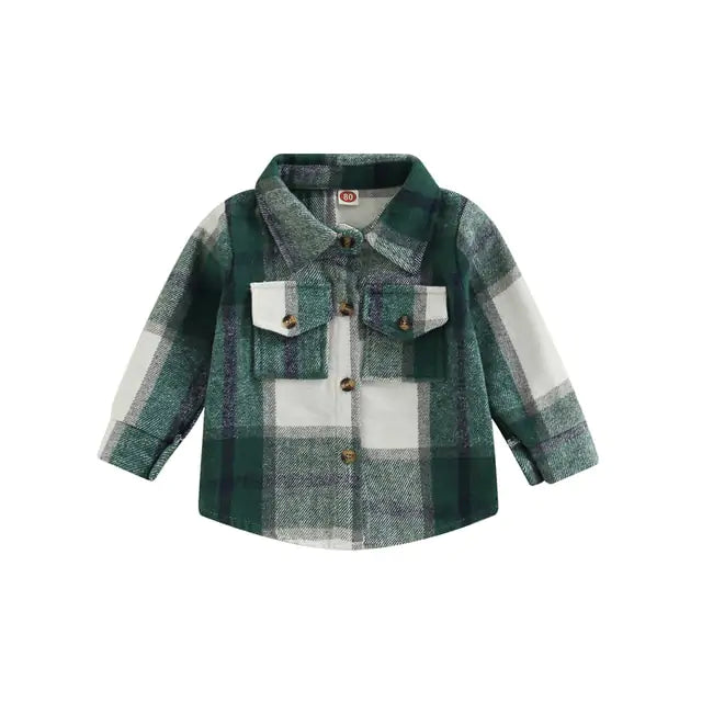 Toddler Flannel Long Sleeve