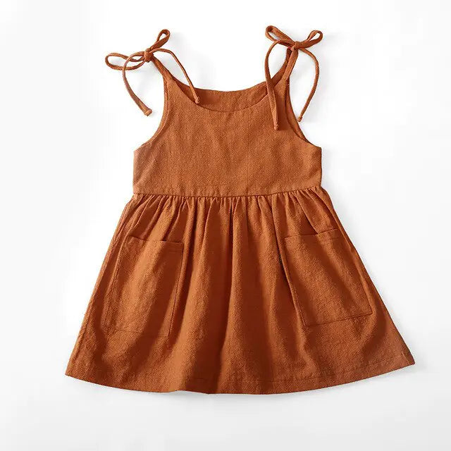 Cute Summer Cotton Toddler Dress