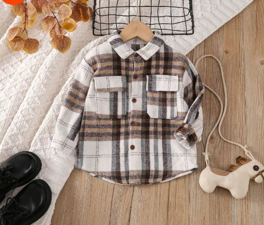 Toddler Flannel Long Sleeve