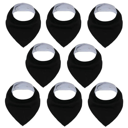 Soft Baby Bibs - 8 PACK