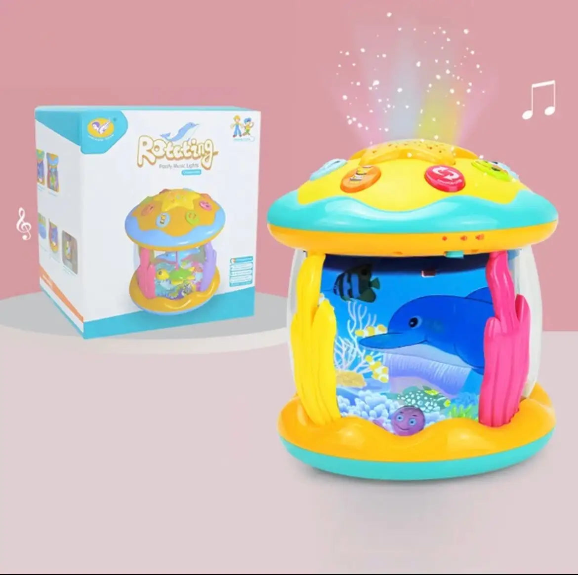 Ocean Wonder Spinner Wheel Toy