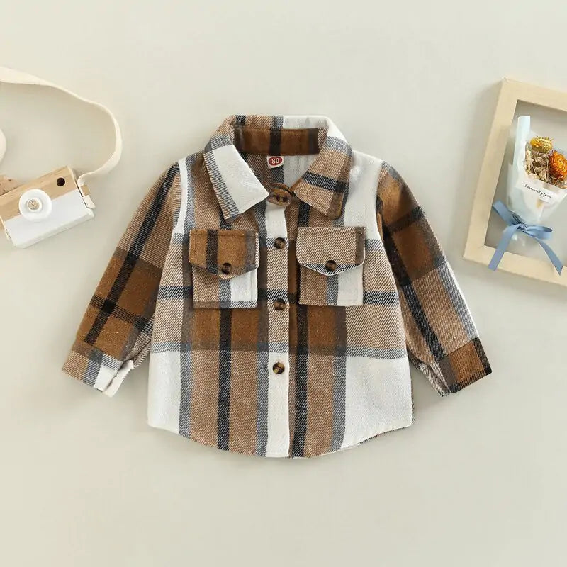 Toddler Flannel Long Sleeve