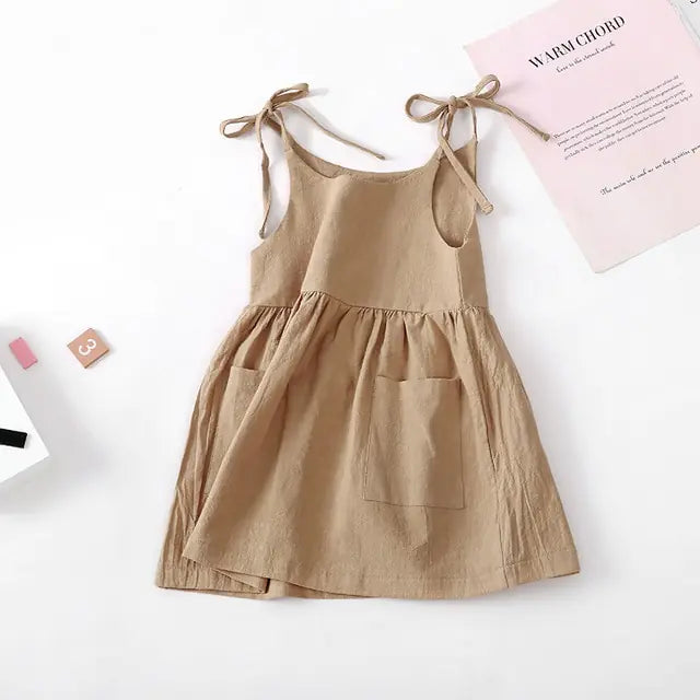 Cute Summer Cotton Toddler Dress