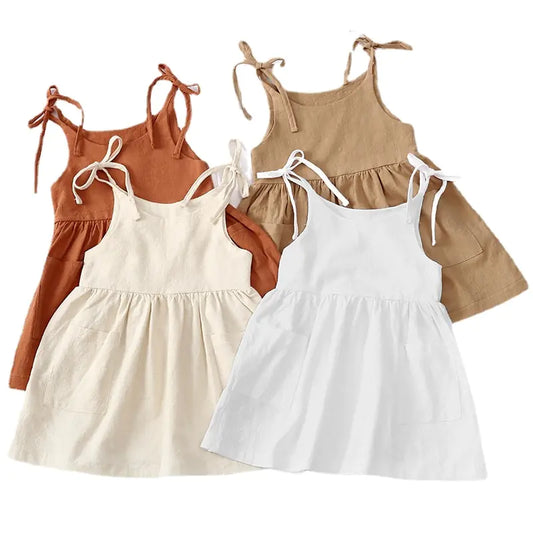 Cute Summer Cotton Toddler Dress