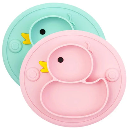 Baby Duck Silicone Plate