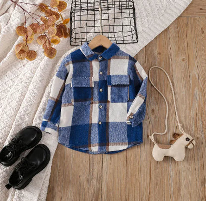 Toddler Flannel Long Sleeve