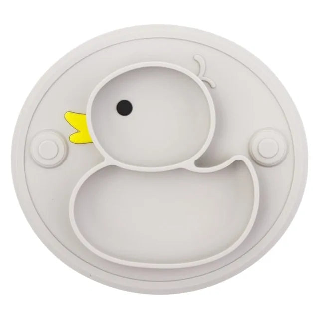 Baby Duck Silicone Plate