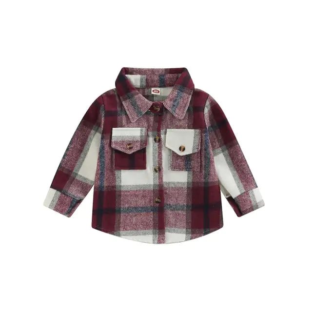 Toddler Flannel Long Sleeve