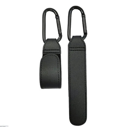 Leather Baby Stroller Hooks